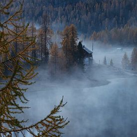 Fog over Lago Federa by Patrick Noack