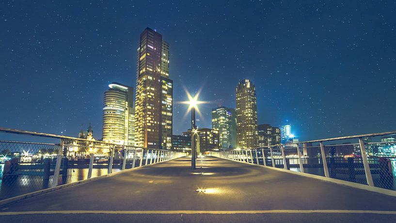 Rotterdam en tête du sud, pont de Rijnhaven par Dennis Donders