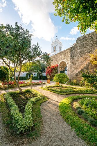 Zonnig stadje Tavira in Portugal