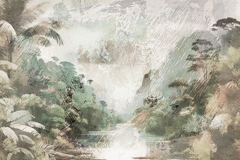 Regenwald Botanik in Thailand von Mad Dog Art