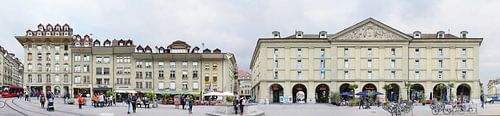 The Kornhausplatz in the old town of Bern