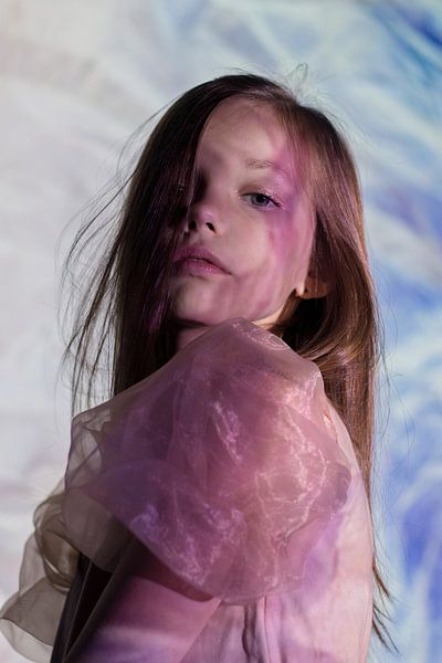 Girl in Pink Light by Iris Kelly Kuntkes