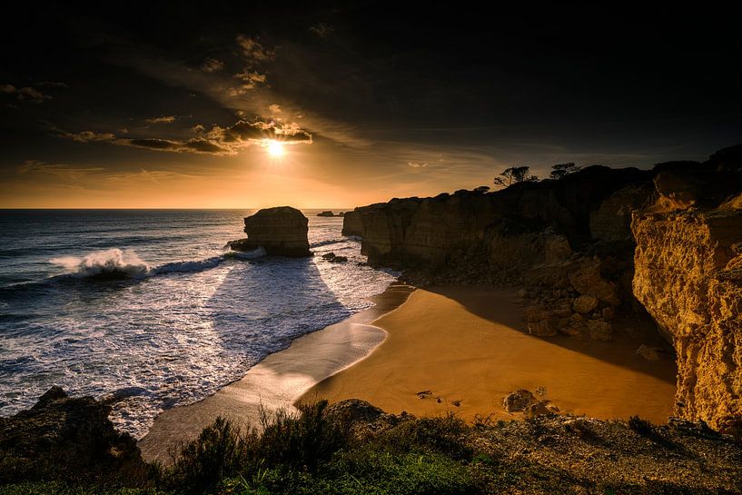 Praia das Salamitras bei Albufeira von Eddy Westdijk