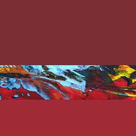 Plays of Colour – 03 / Abstract Colour Fields by Kerstin Franz