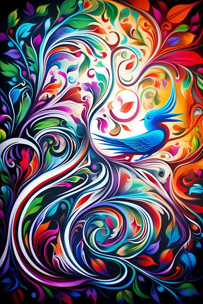Farbtanz der Phantasie von Art & Soul Creations