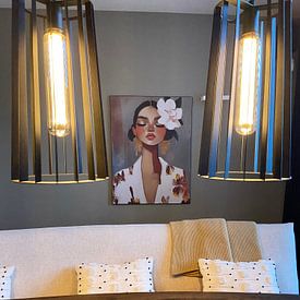 Customer photo: Golden Siesta by Carla Van Iersel, on ArtFrame