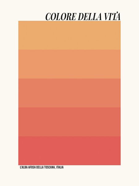 L'alba afosa della toscana, Italia (Die schwüle Morgendämmerung in der Toskana, Italien) von MarcoZoutmanDesign