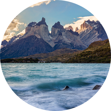 Torres del Paine massief bij Lago Pehoe