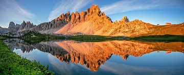 Zonsopgang in de Dolomieten van Achim Thomae Photography