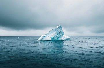 Bevroren oceaanwonderen van fernlichtsicht