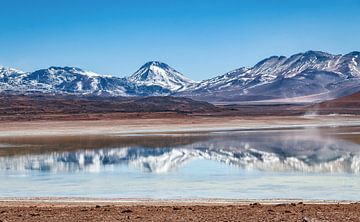 Laguna Bianco in de Andes van Alex Neumayer
