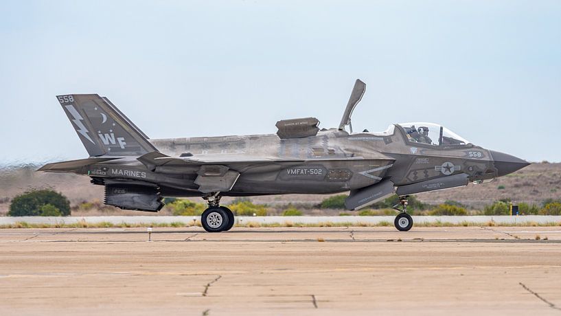 U.S. Marine Corps Lockheed Martin F-35B Lightning II. von Jaap van den Berg