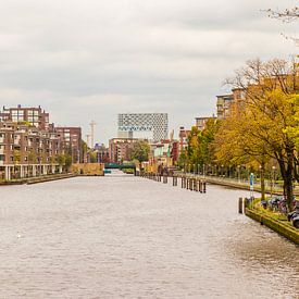 Pontsteiger in Amsterdam van Kevin Nugter