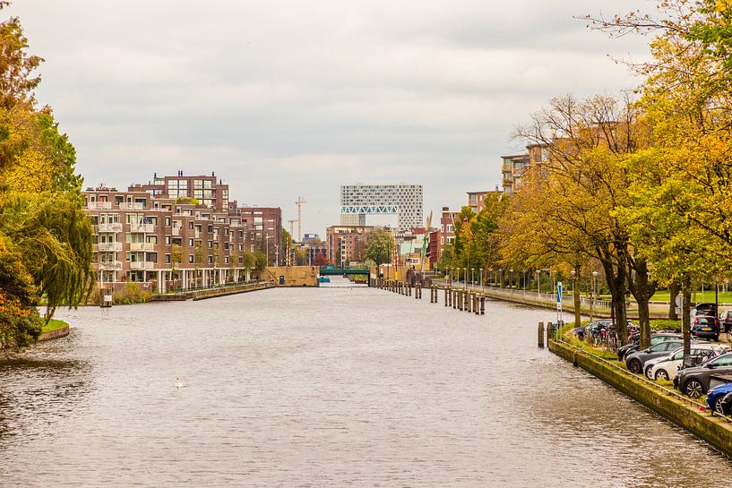 Pontsteiger in Amsterdam van Kevin Nugter