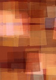 Mid-Century Inspired Earth Tones Shapes by Dina Dankers