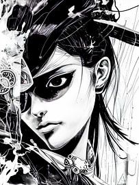 MANGA GIRL sur The Art of Mark Fischer