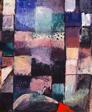 Über ein Motiv aus dem Gemälde Hammamet (1914) von Paul Klee. von Studio POPPY