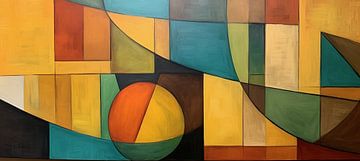 Spheres by Abstract Painting