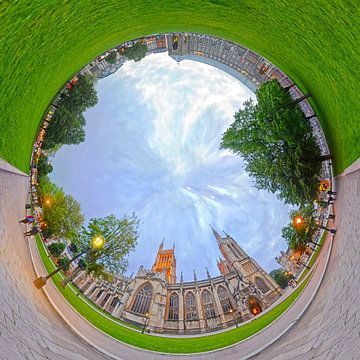 Tubular panorama Bristol, England by Frans Blok