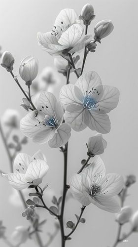 wit-grijs met kleur element