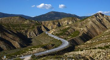 Route de montagne/chemin de montagne sur Harrie Muis