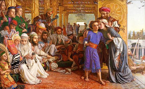 William Holman Hunt - The Finding of the Saviour in the Temple