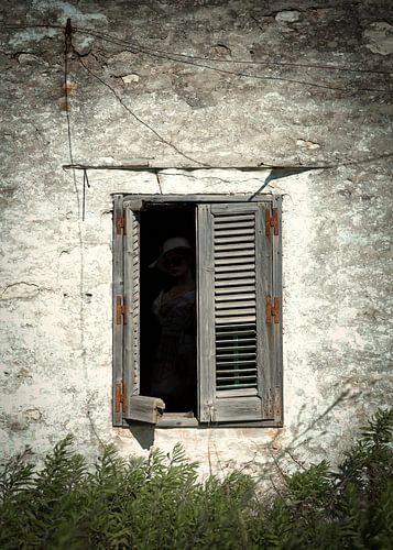 Mysterieus oud raam..