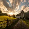 St. Nikolaus Kirche bei Matrei in Osttirol - Oostenrijk van Felina Photography
