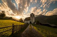 St. Nikolaus Kirche bei Matrei in Osttirol - Österreich von Felina Photography Miniaturansicht