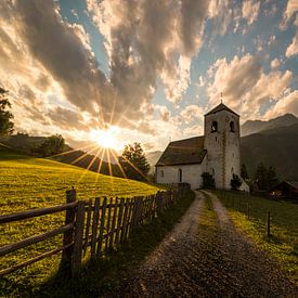 Nikolaus Kirche bei Matrei en Osttirol - Autriche sur Felina Photography