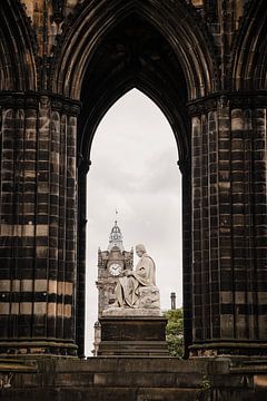 Schotland - Gotische architectuur in Edinburgh van Andrea Dorr Fotografie