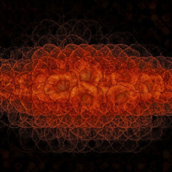 Colorful abstract by Carla van Zomeren