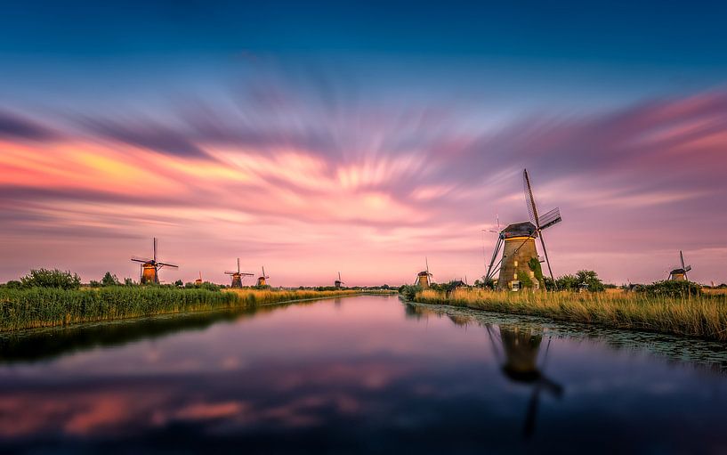 Kinderdijk von Michiel Buijse