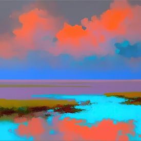 Lumière des nuages sur Caprices d'Art