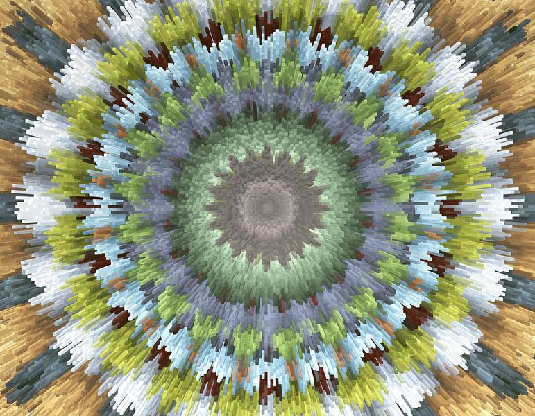 Mandala Art Blocks by Marion Tenbergen