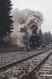 Die Dampflok der Brockenbahn von Marc-Sven Kirsch