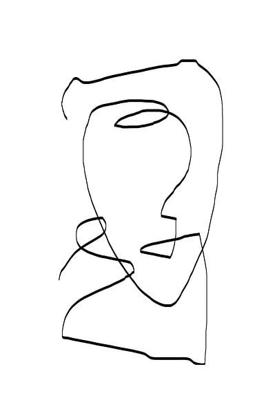 Abstract Head No1. by THE MIUUS STUDIO