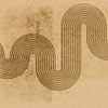 Japandi Modern Abstract Geometrisch Organisch van Mad Dog Art