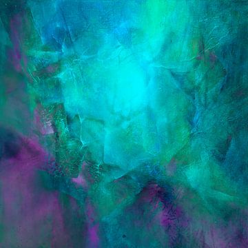 Diepblauw en groen