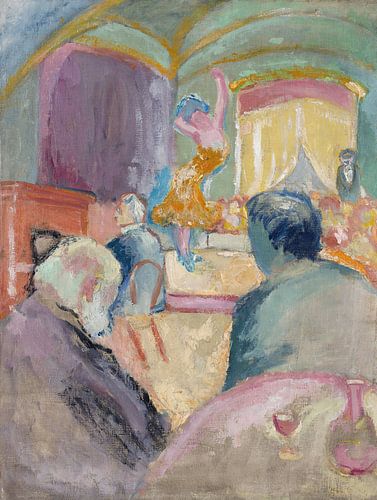 Emil Filla, Red Seven Cabaret, 1908