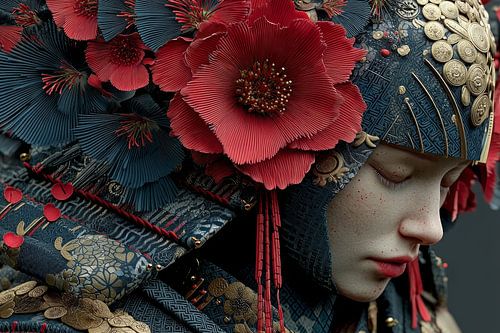 schilderachtige Japanse kunst Geisha