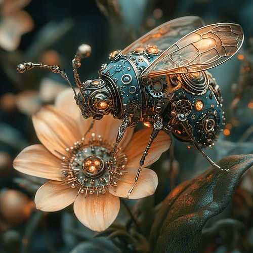 Futuristische Bloem &amp; Insect: De Esthetiek van Morgen