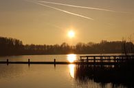 Zonsondergang Noord Holland van Elisabeth Eisbach thumbnail