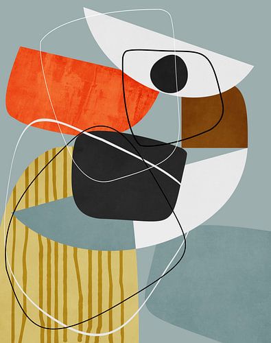 Minimalistisch met strepen