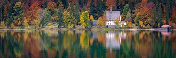 L'automne au lac de Walchensee sur Martin Wasilewski