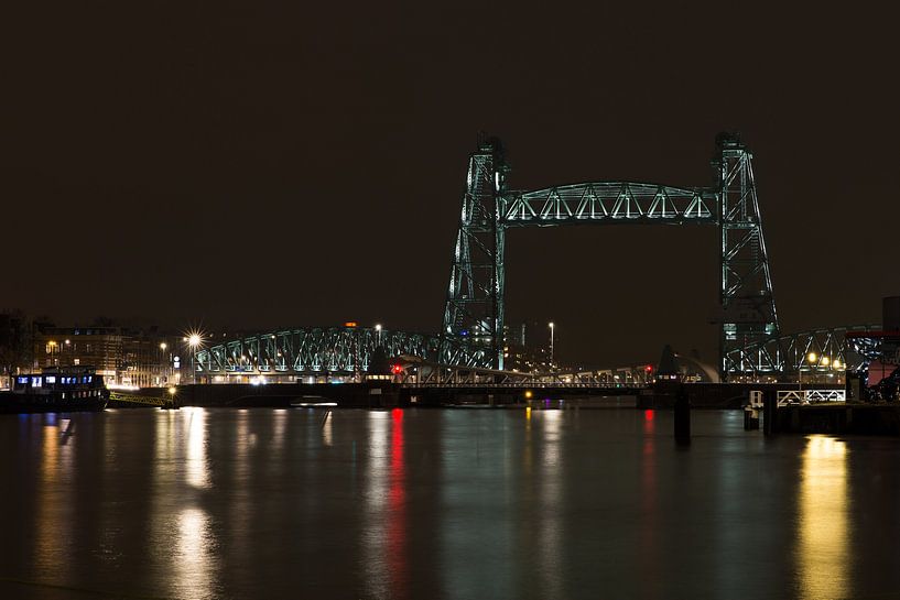 Hefbrug Rotterdam von Evert van Voorst