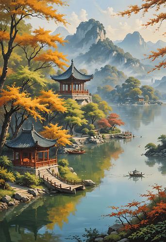 Lac de l'Ouest à Hangzhou