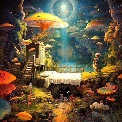 Buitenaardse kinderkamer