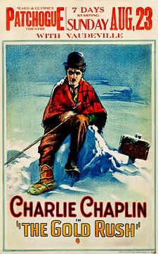 Filmposter Charley Chaplin van Brian Morgan
