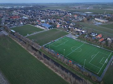 Fußballplatz Opmeer VVS von Drocean